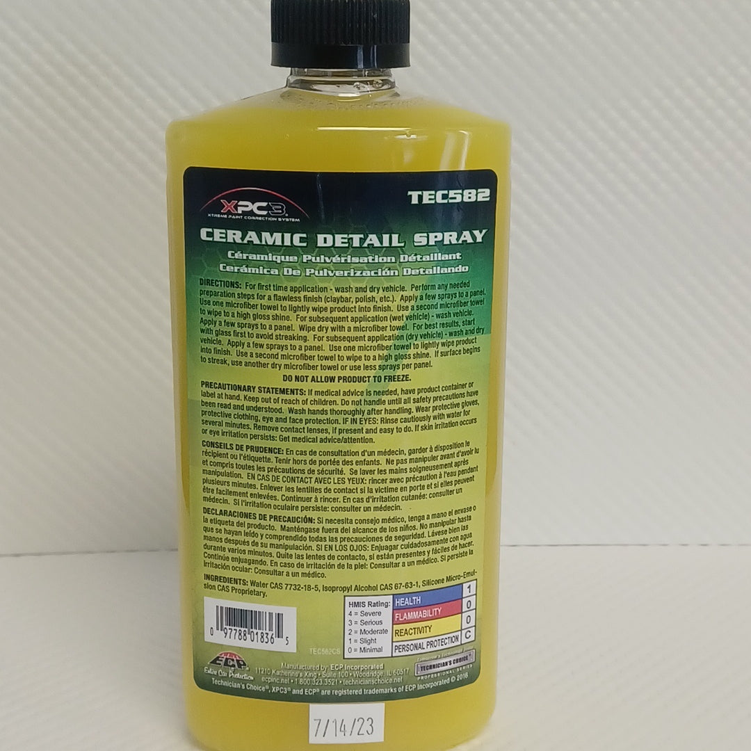 XPC CERAMIC DETAIL SPRAY 16 FL. OZ