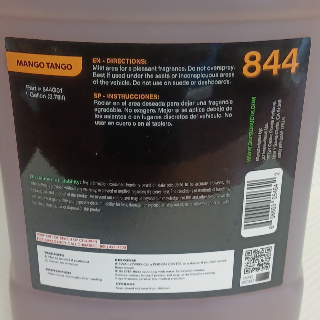 3D MANGO TANGO AIR FRAGRANCE FRESHENER 16 oz bottle only