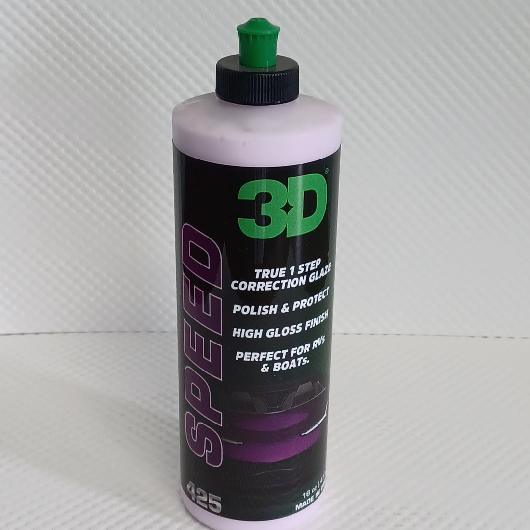 3D SPEED TRUE ONE STEP CORRECTION GLAZE 16oz (.47lt)