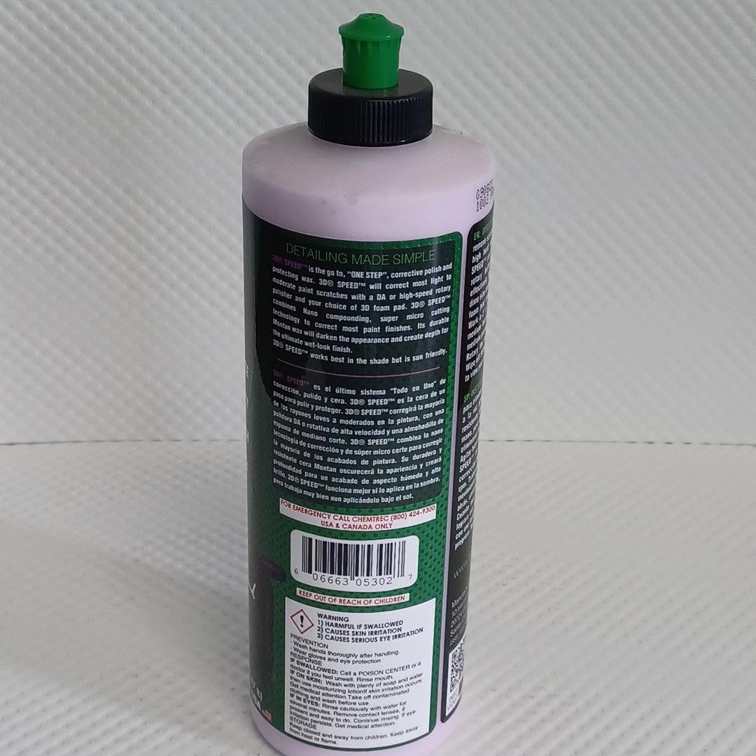3D SPEED TRUE ONE STEP CORRECTION GLAZE 16oz (.47lt)