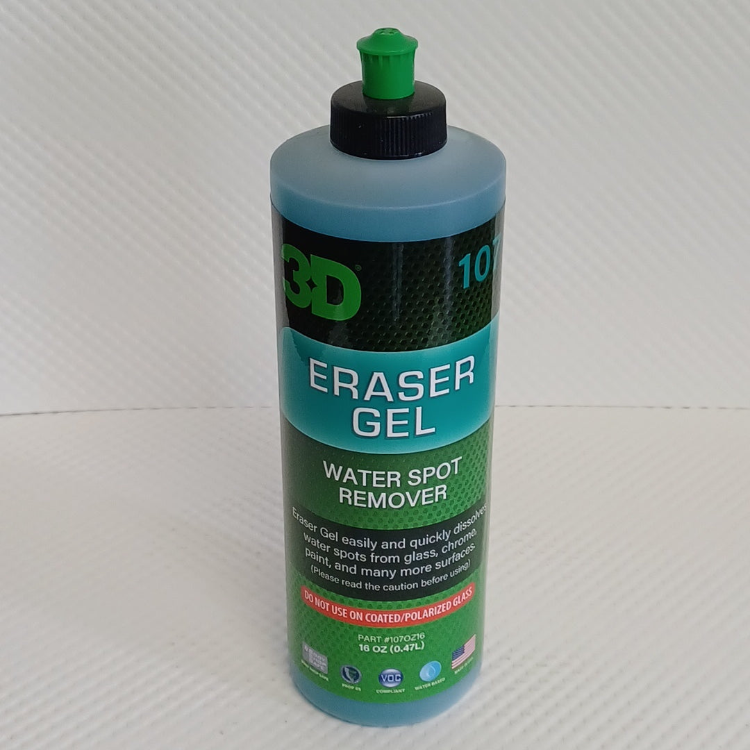 3D ERASER GEL WATER SPOT REMOVER 16 oz (0.47L) Buyer pays for shipping. Local pickup is available.