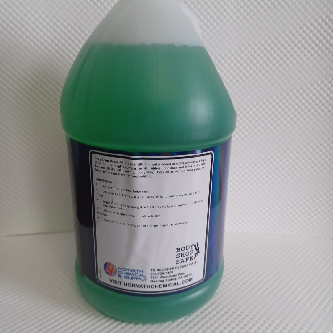 BODY SHOP DRESS ALL, Non Silicone Tire Dressing