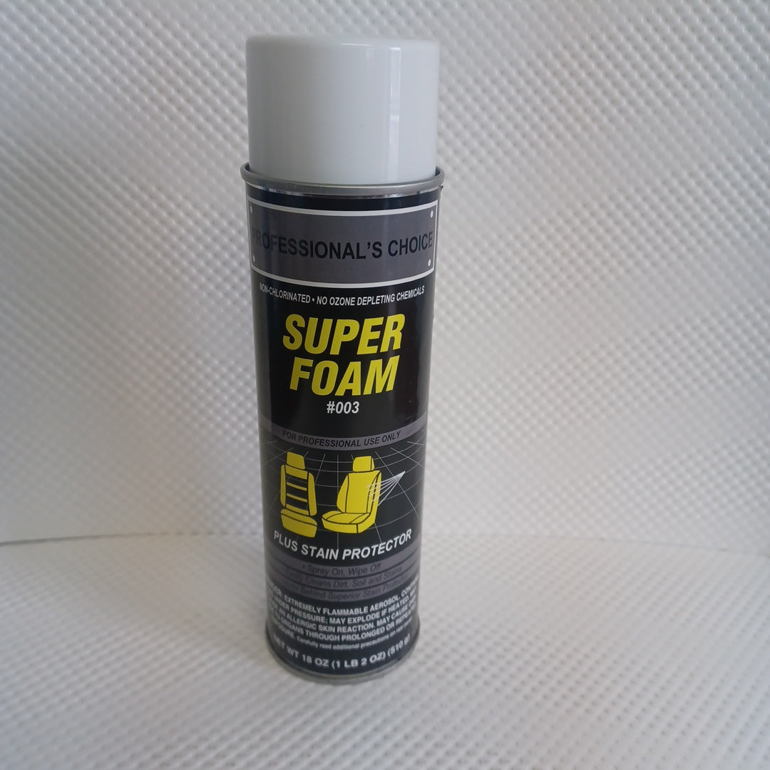 SUPER FOAM Carpet Cleaner. $10.00 a can $90.00 for a case of 12, get 3 cans free local pick-up and delivery only