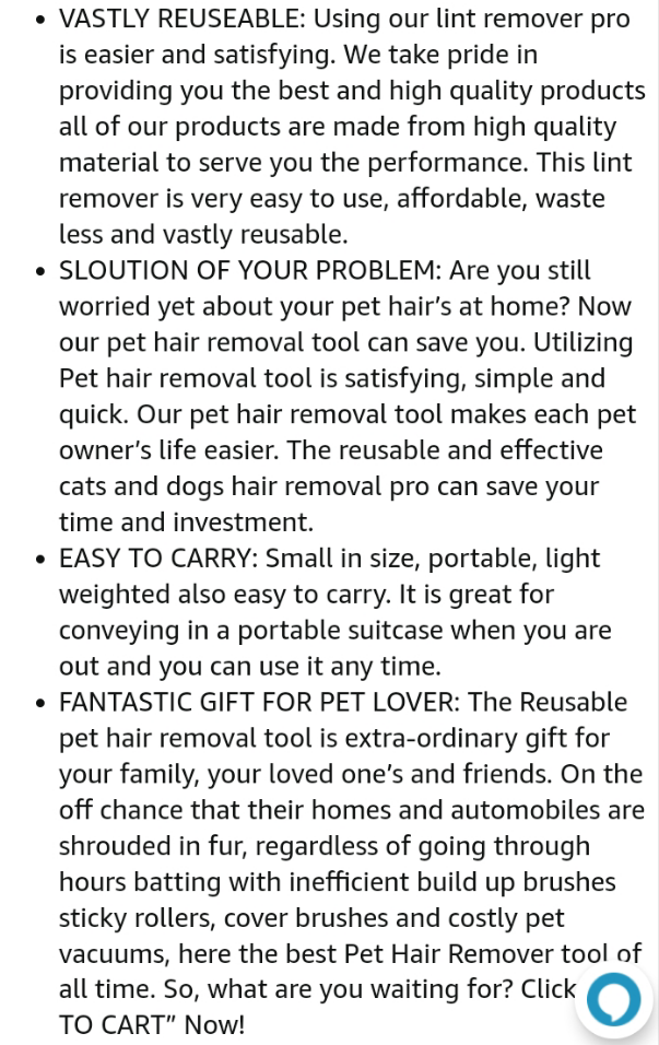 Pet Hair Removal Brush