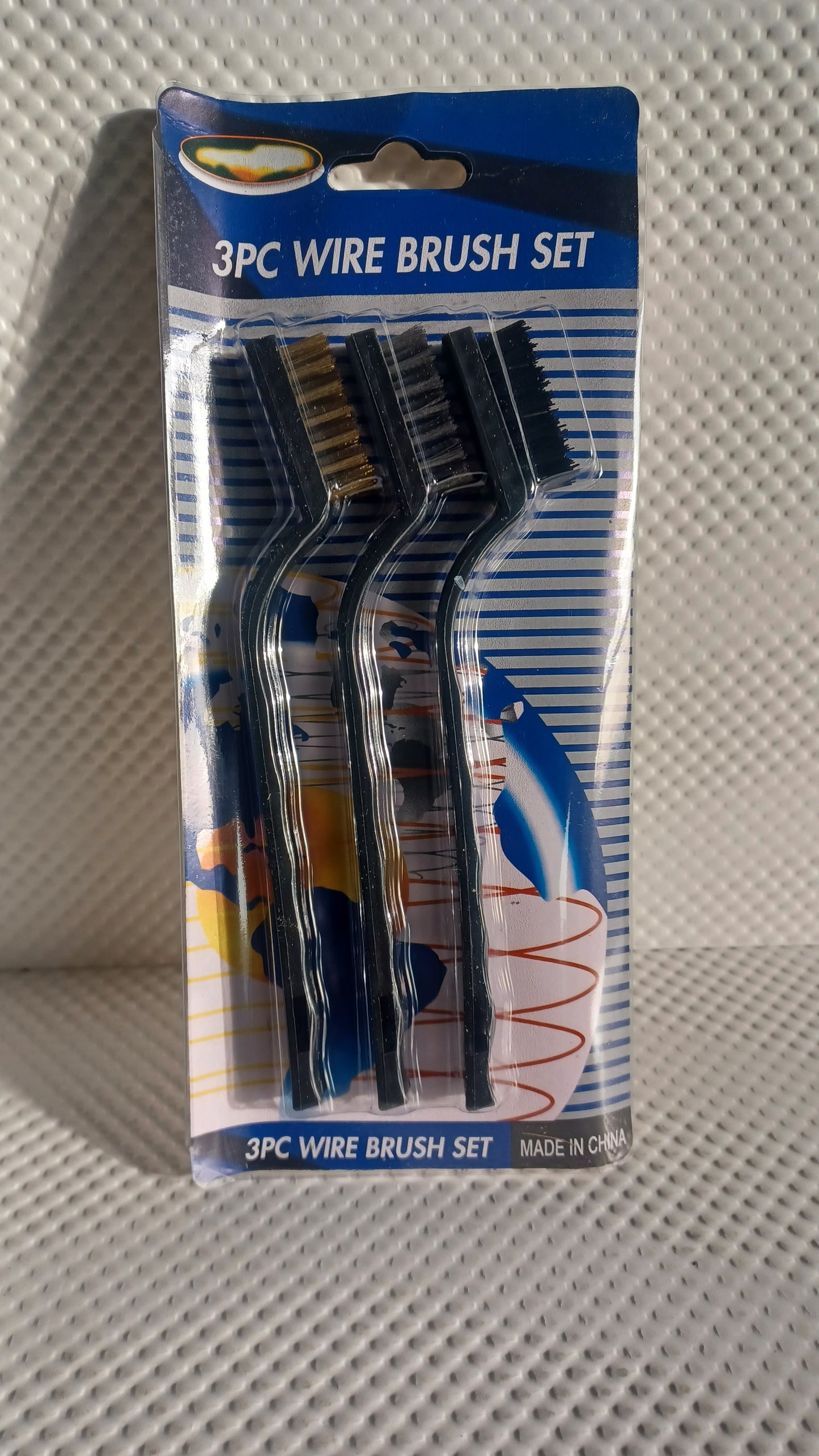 3pk Wire Brush Set