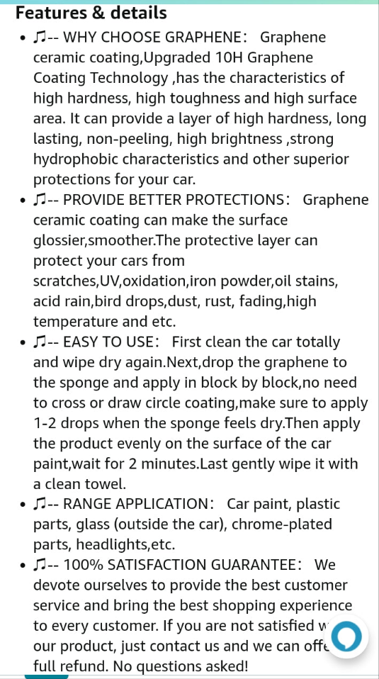 Nano king Graphene 10H+ Ceramic Coating