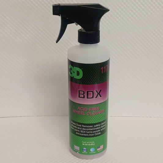 3D BDX ACID - FREE WHEEL CLEANER AND IRON REMOVER 16 OZ (0.47L)