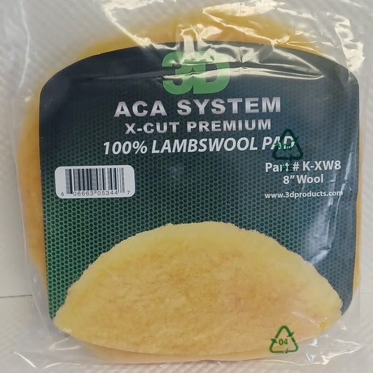 3D ACA SYSTEM X-CUT PREMIUM 100% LAMBSWOOL PAD